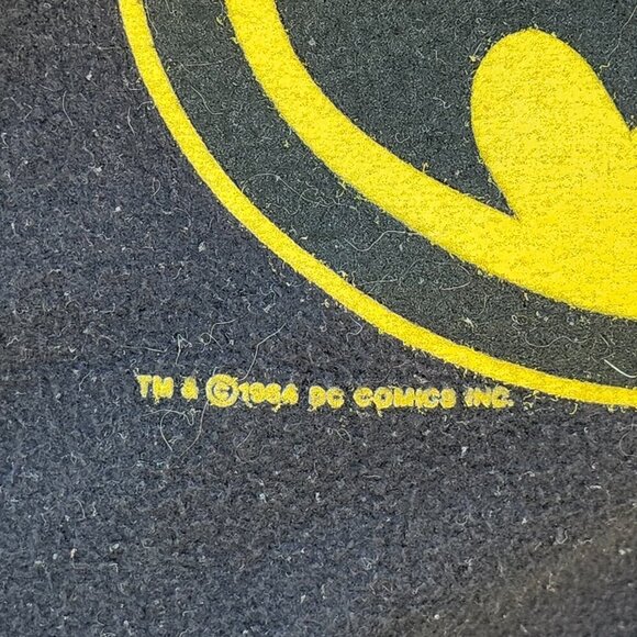 FUN ATICS VINTAGE BATMAN CAPE HALLOWEEN COSTUME Size Medium 10-12 1984 - Picture 7 of 9